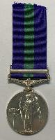 British General Service Medal With Palestine Bar