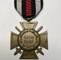 German Honour Cross With Swords