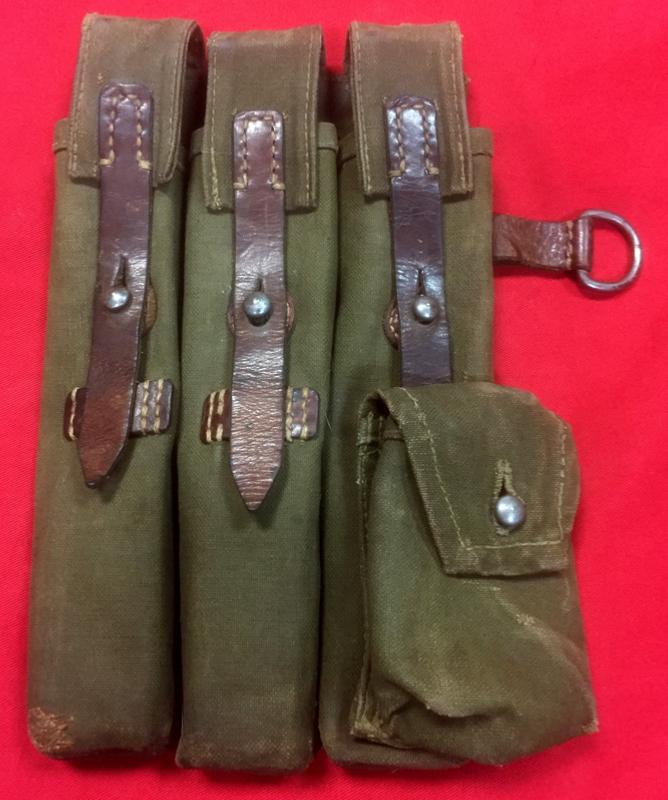 Ww2 German Mp38 40 Ammunition Pouch