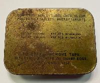 WW2 British RAF Emergency Flying  Dinghy Ration Tin