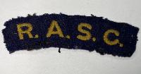 WW2 British R.A.S.C. Shoulder Title