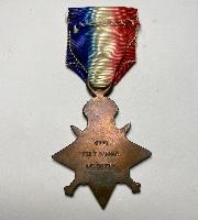 WW1 British 1914 Star To Royal Scots Fusiliers