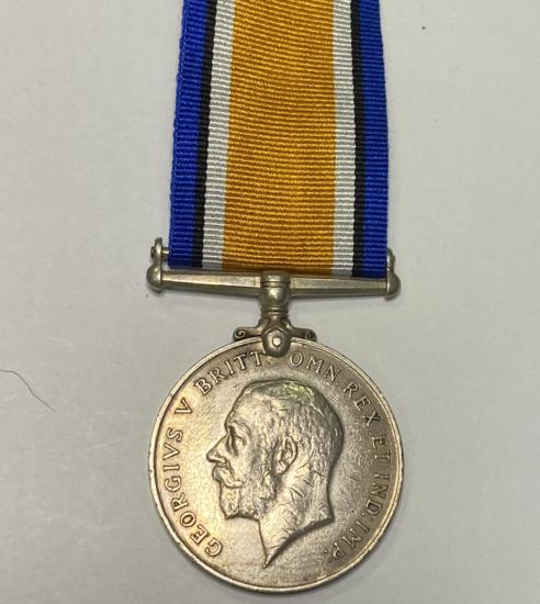 WW1 British War Medal To Royal Highlanders / Black Watch