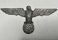 WW2 German Kriegsmarine Pith Helmet Eagle