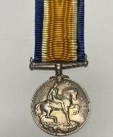 	WW1 British War Medal To Royal Highlanders / Black Watch Wounded