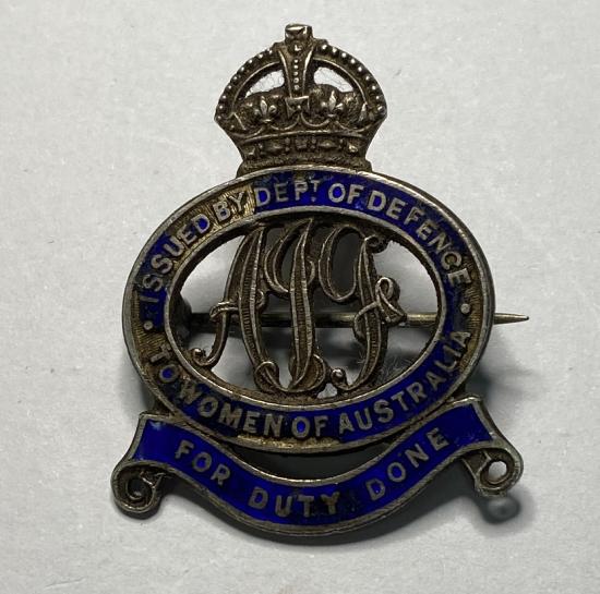 WW1 Australian Female Relatives Badge