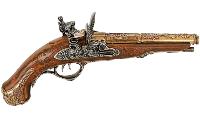 G1026 Napoleonic French Two Barrel Pistol Made For Napoleon