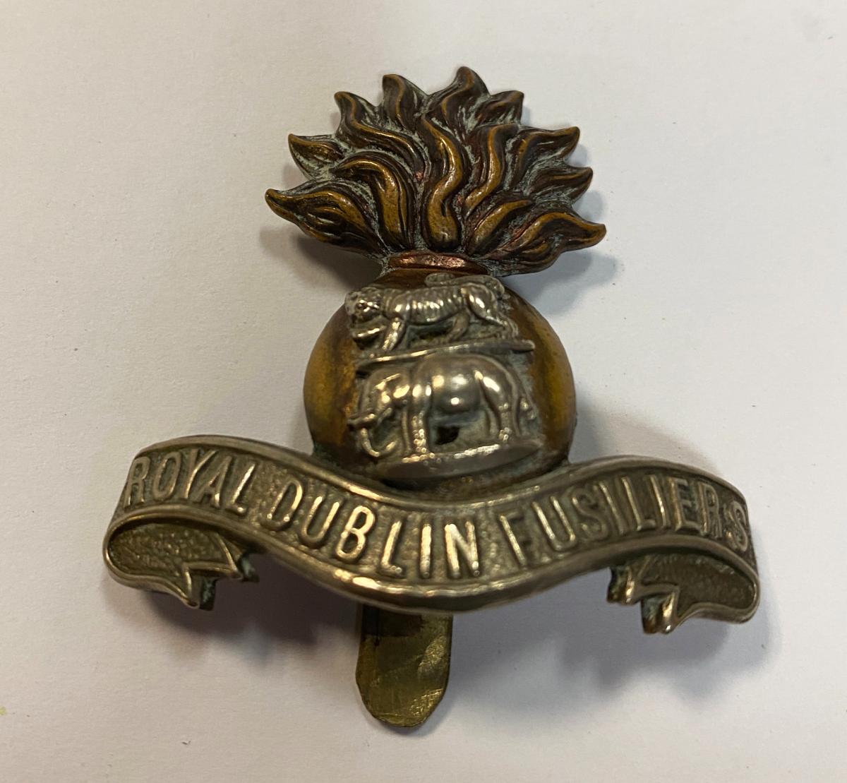 Royal Dublin Fusiliers Cap Badge