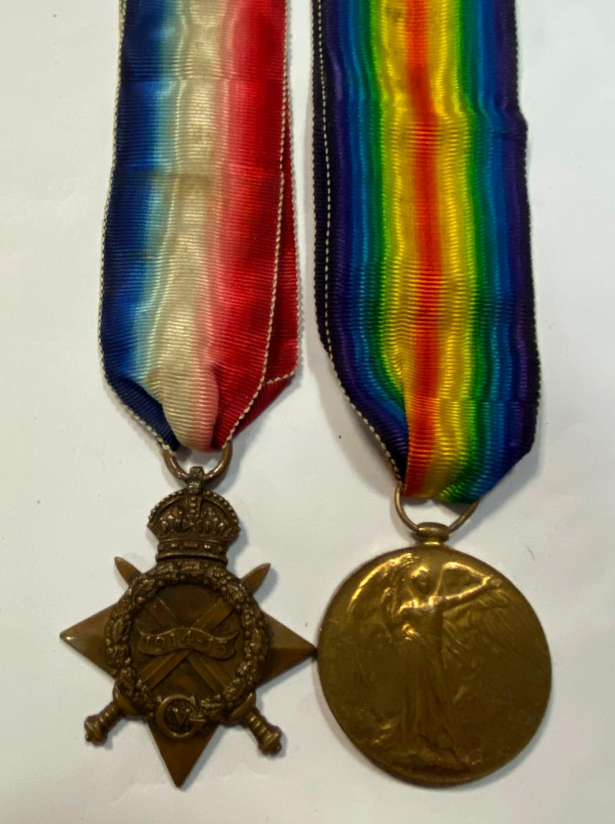 WW2 British Royal Field Artillery Medal Pair