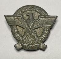 WW2 German Police Day Badge 1942