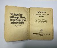 WW2 German NSDAP Song Book