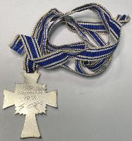 WW2 German Mothers Cross In Silver