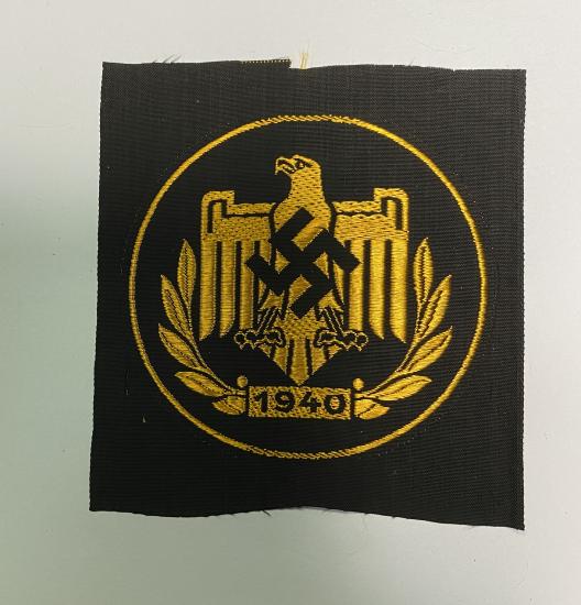 WW2 German Cloth NSRL Sports Badge