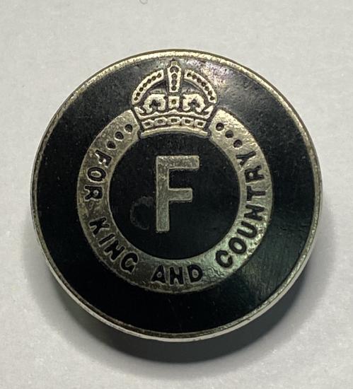 Replica British  Union Of Fascists Badge 