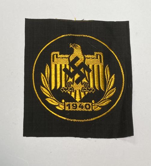 WW2 German  NSRL Cloth Sports Badge