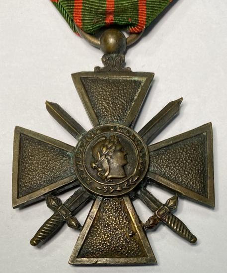 WW1 French Croix De Guerre