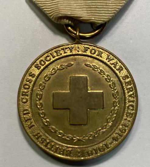 WW1 British Red Cross Society Medal