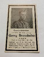 WW2 German Gebirgsjager Memorial Card