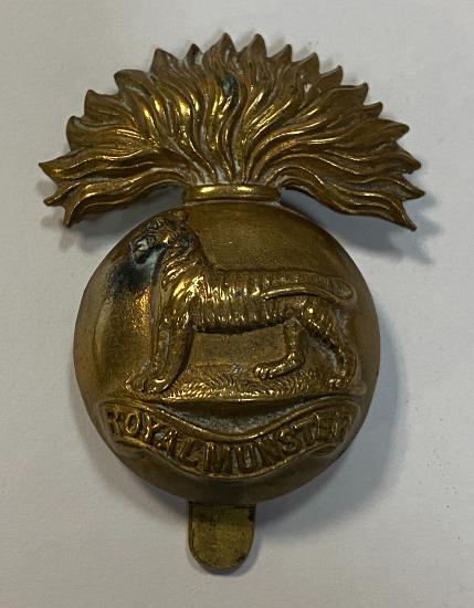 WW1 Royal Munster Fusiliers Cap Badge