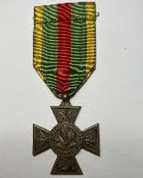 WW1 French Croix Du Combatant Volunteer Cross 1914-18