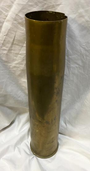  British 105 MM Tank Shell Case