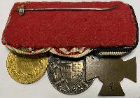 WW1 German Court Mounted Trio