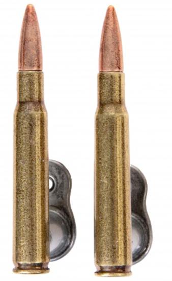 Code: G34 Replica Pair of Rifle Bullet Wall Mounts 