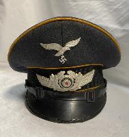 WW2 German Luftwaffe NCO's Visor Cap