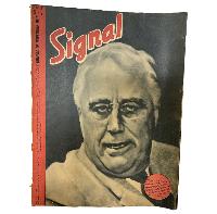 WW2 German Signal Magazine-Roosevelt Cover