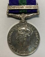 British General Service Medal With Palestine Bar