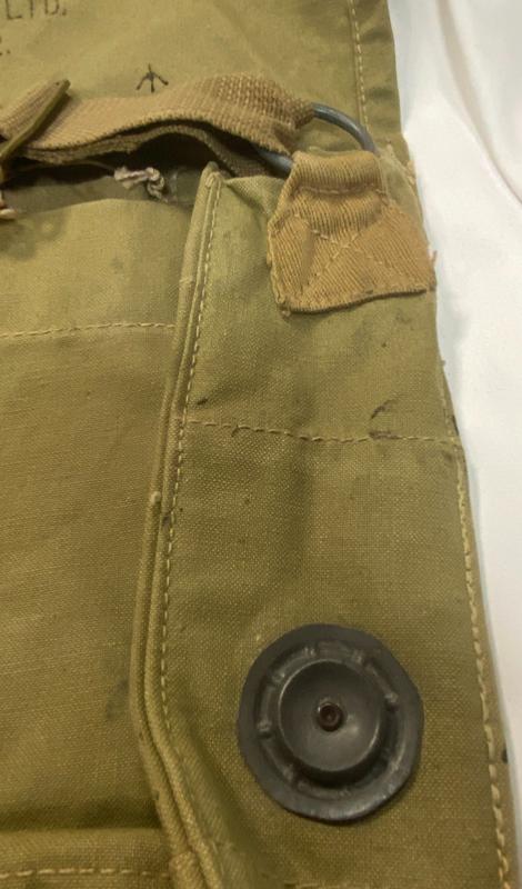 WW2 British Mark VII Gas Mask Bag