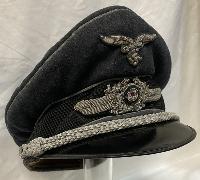 WW2 German Luftwaffe Officers Visor Cap