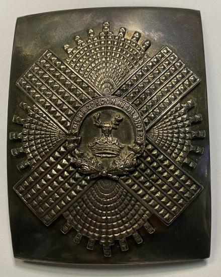 Gordon Highlanders 6th Volunteer Battalion Cross Belt Plate