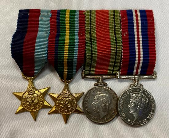 WW2 British Miniature Medal Group