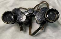 WW2 British binoculars 8x with original case and neck strap.