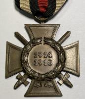 German Honour Cross With Swords