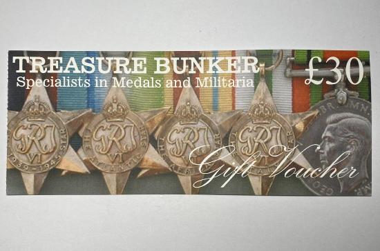 Treasure Bunker £30 Gift Voucher