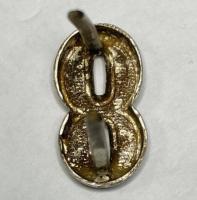 WW2 German Senior NCO Number '8' Shoulderstrap Cypher