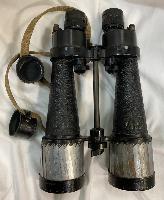 WW2 British Navy Barr And Stroud Binoculars And Case