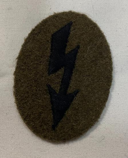 WW2 German Tropical Afrika Korps Pionier Signal Blitz