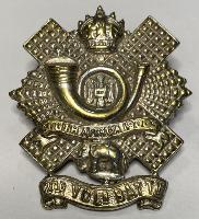 Highland light Infantry 2nd Volunteer Battalion Cap Badge