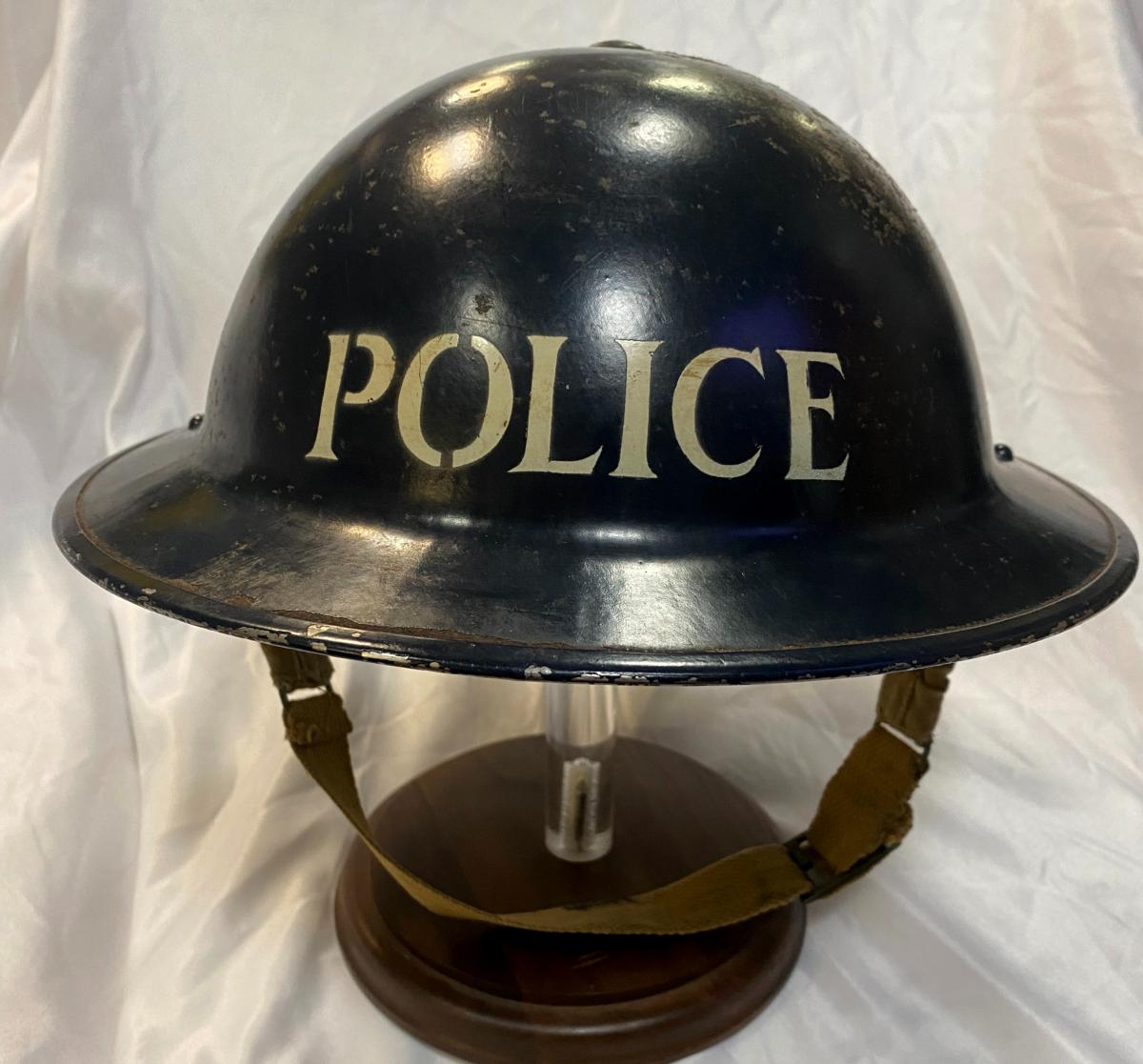 WW2 British Police Helmet