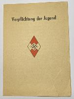 WW2 German Hitler Youth Savings Card