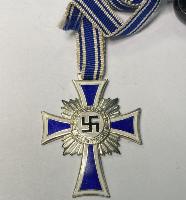 WW2 German Mothers Cross In Silver